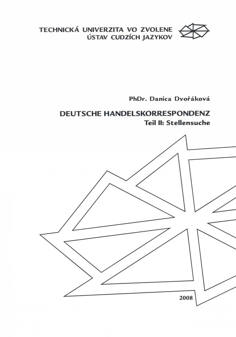 Deutsche Handelskorrespondenz Teil II: Stellensuche
