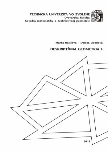 Deskriptívna geometria I.