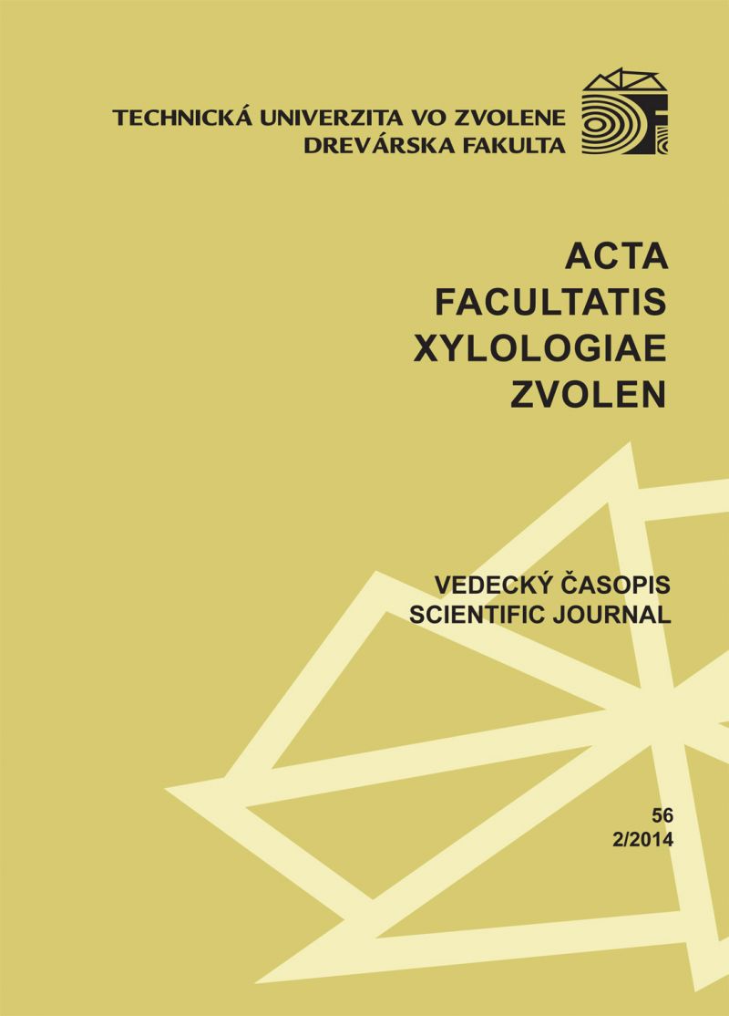 Acta Facultatis Xylologiae 56 1/2014