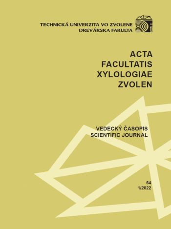 Acta Facultatis Xylologiae 64 1/2022