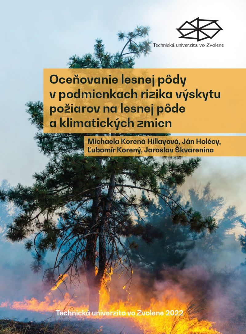 Oceňovanie lesnej pôdy v podmienkach rizika výskytu požiarov na lesnej pôde a klimatických zmien