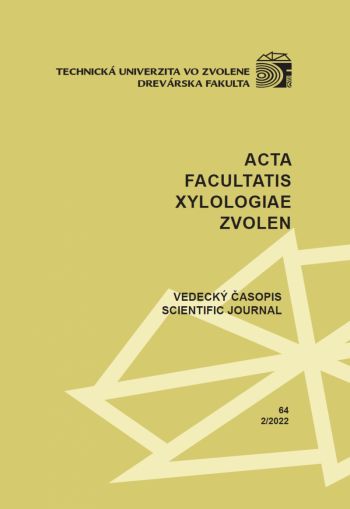 Acta Facultatis Xylologiae 64 2/2022